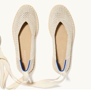 Rothy’s Espadrilles in Diamond Metallic
